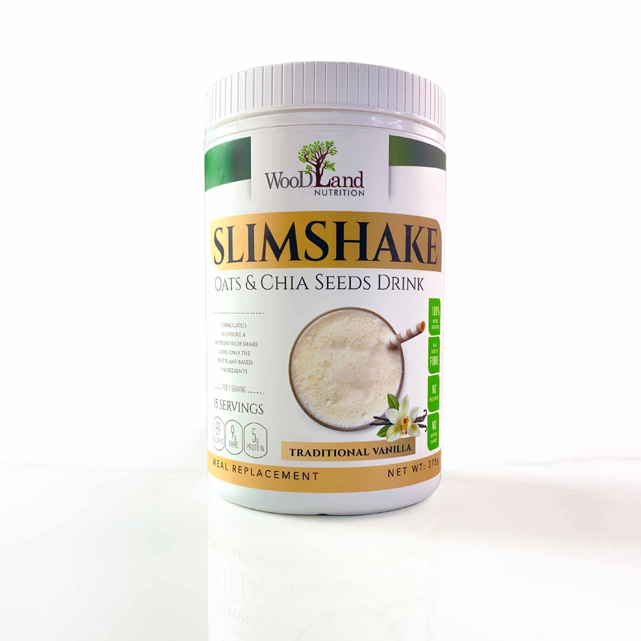 SlimShake Oats & Chia Meal Replacement | Traditional Vanilla
